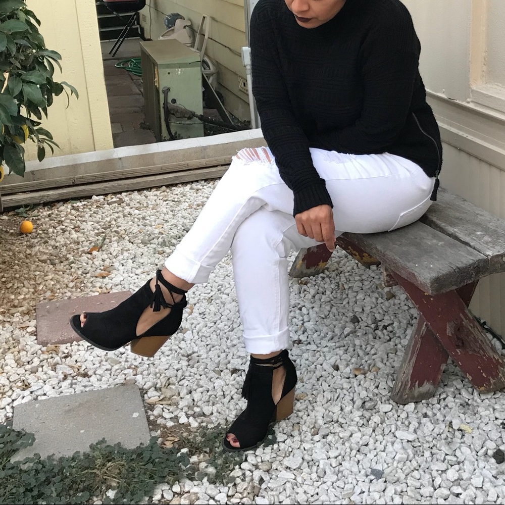 Celebrity Pink White Jeans