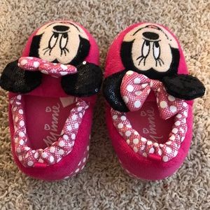 Toddler Minnie Mouse Slippers