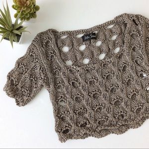 Boho Crocheted Crop Top