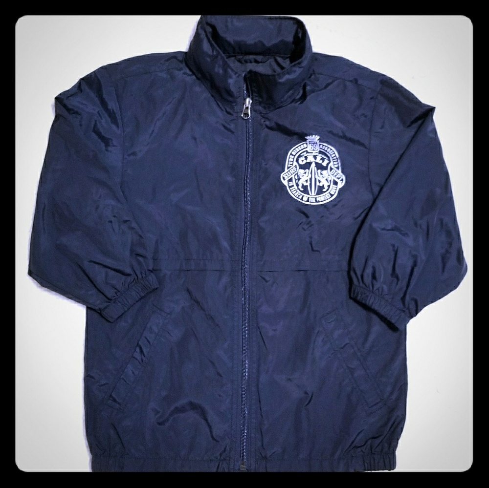GAP Kids Dark Navy Blue Windbreaker Jacket XS