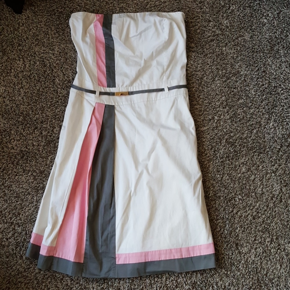 Moschino strapless dress