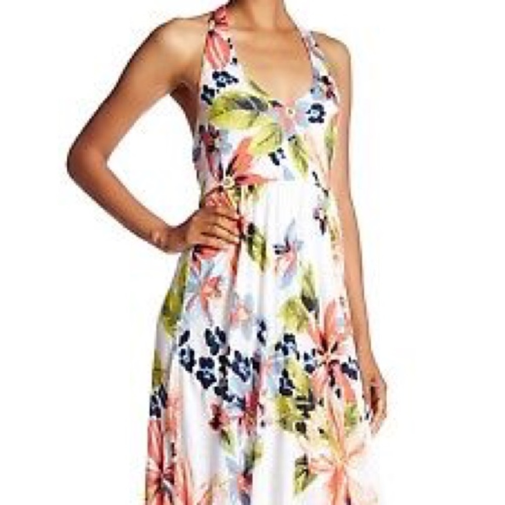 Tommy Bahama Maxi Halter Dress(New With Tags)