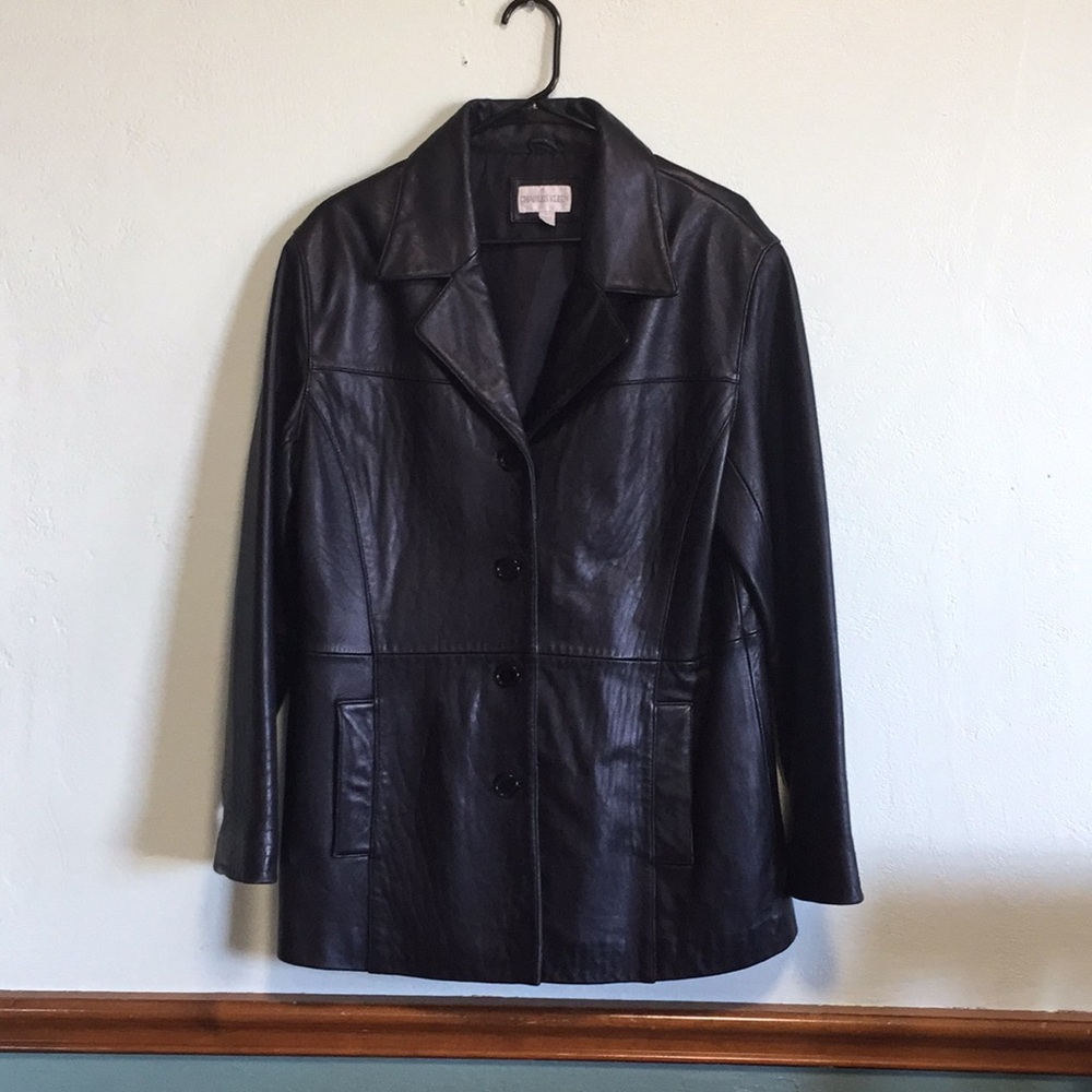 Leather jacket