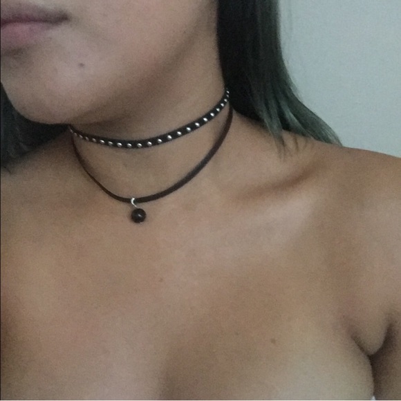 4 set black chokers - Picture 4 of 4