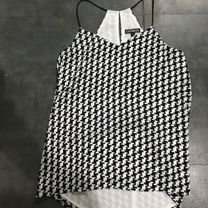 Black/white Barcelona Cami