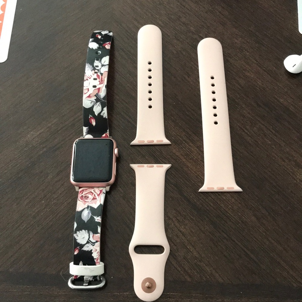 Apple Watch series 1. 38mm case Rose gold