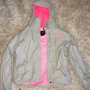 the north face rain jacket
