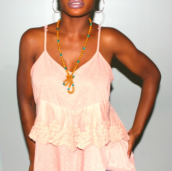 Pink Ruffle Blouse - Picture 3 of 3