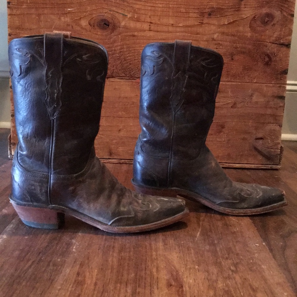 Lucchese 1883 cowboy boots for women.