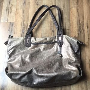 Large metallic Stella&Dot Bag