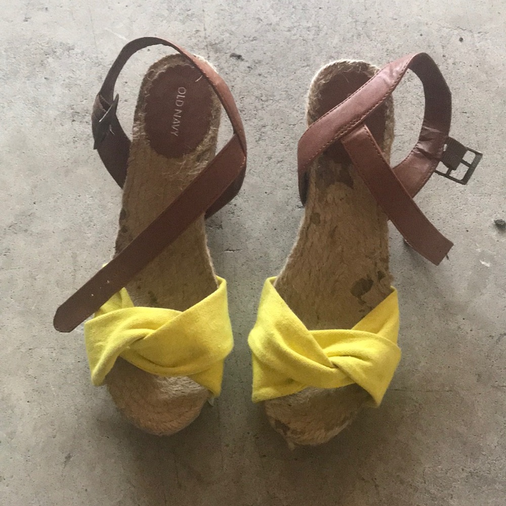 Yellow Stylish Shoes