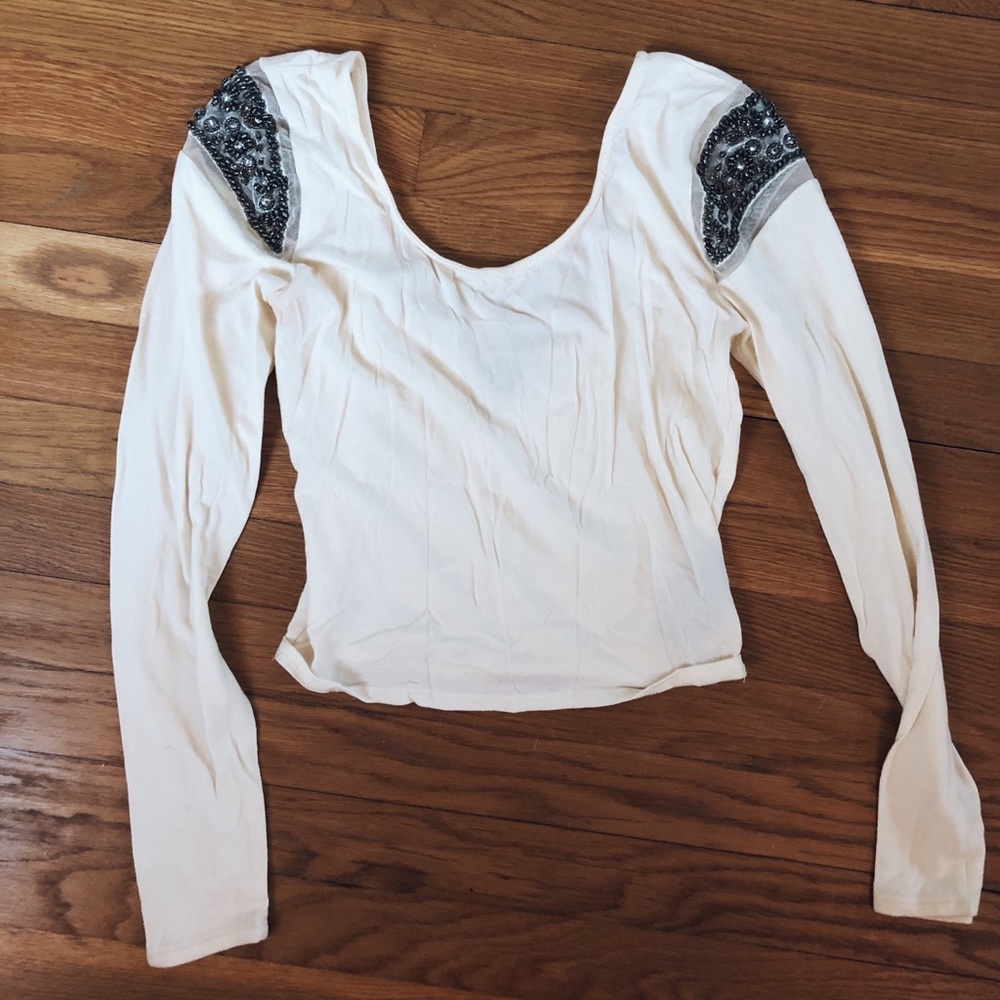 Urban Outfitters beaded crop top