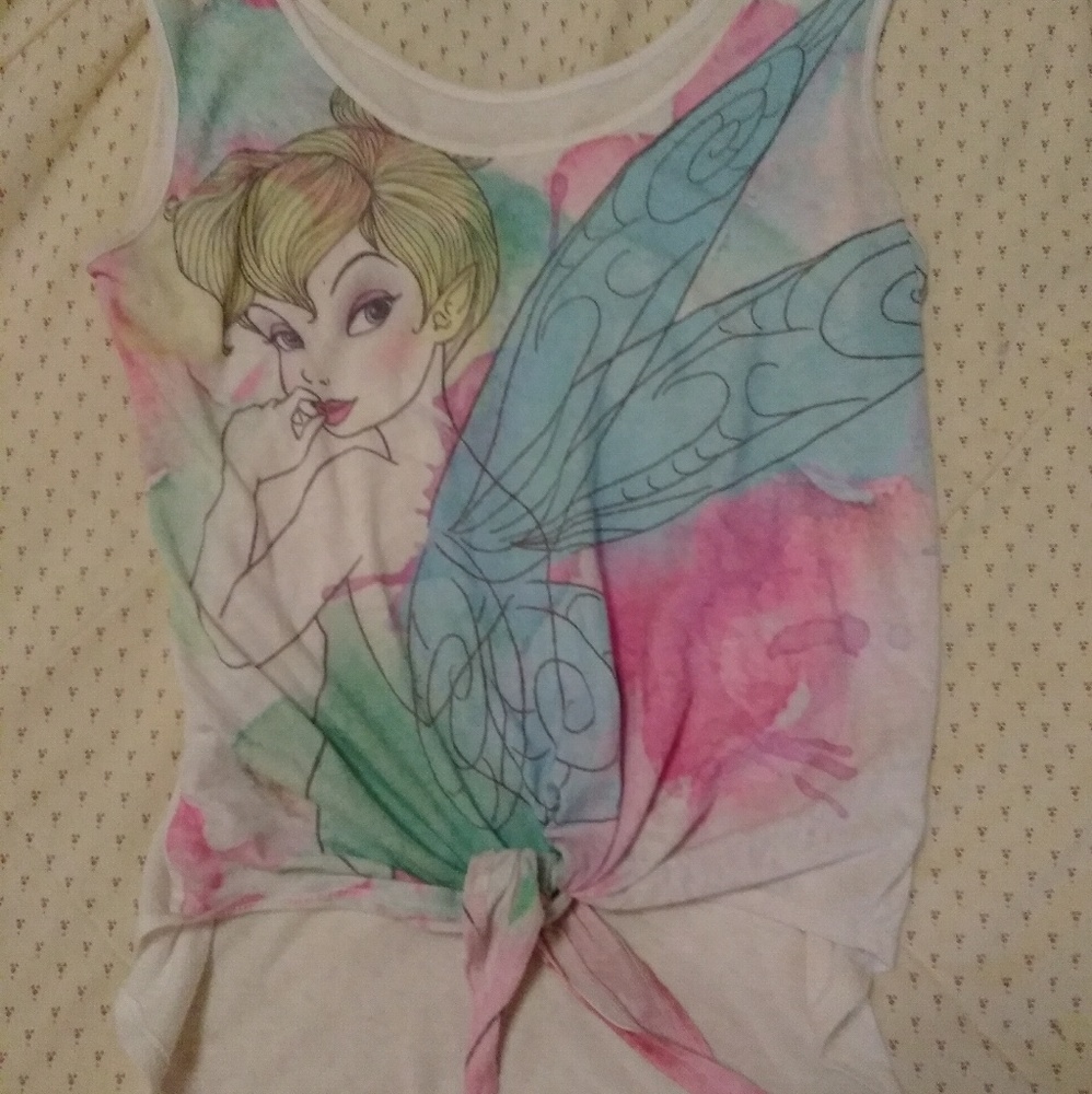 Tinkerbell Tie-Up Tank Top