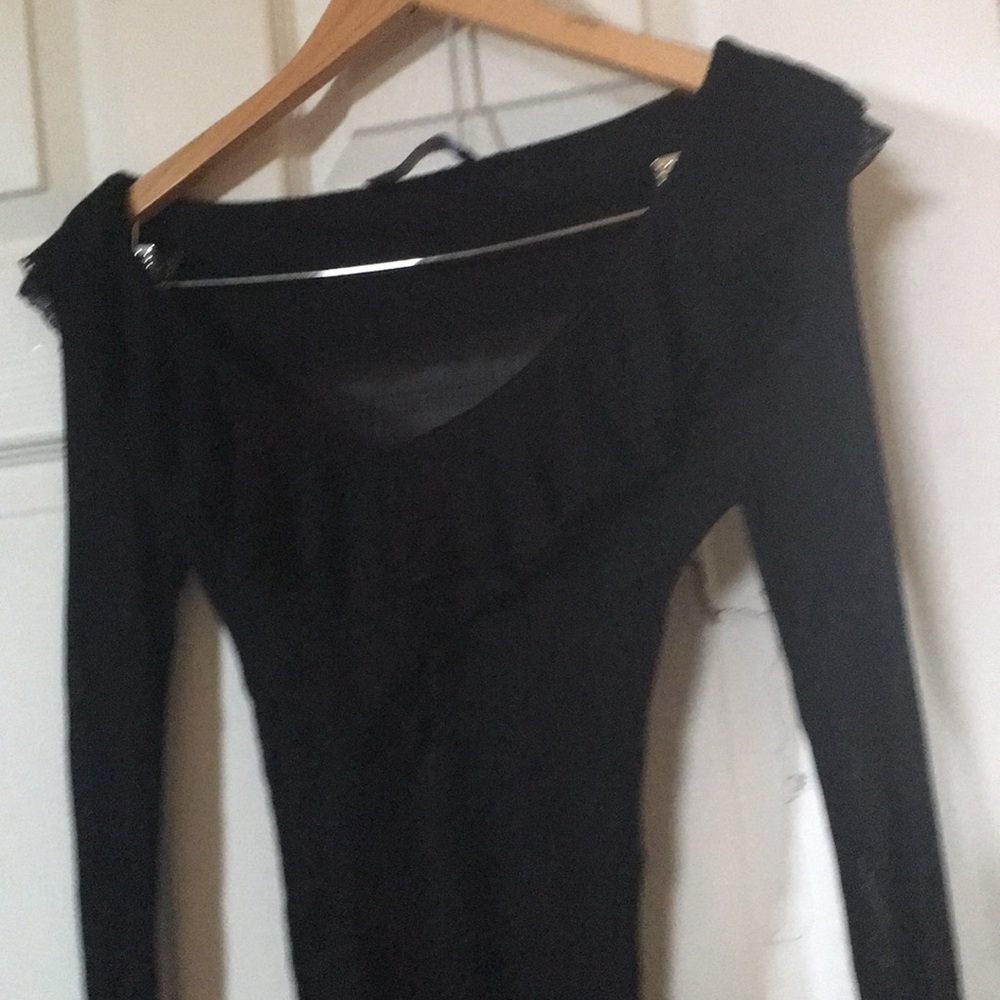 Dolce and Gabbana knit top and skirt