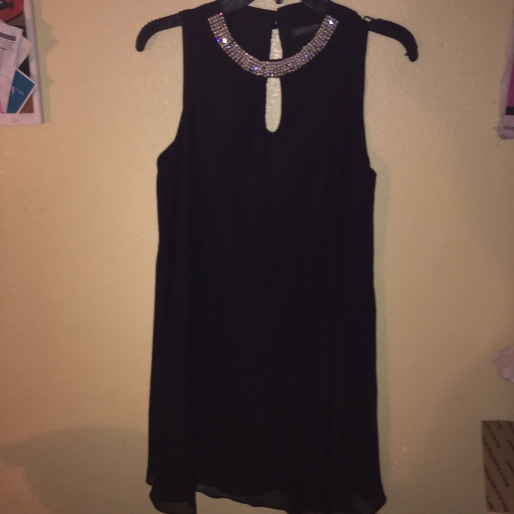 🌟 Brand New Soprano Black Flowy Dress size Small