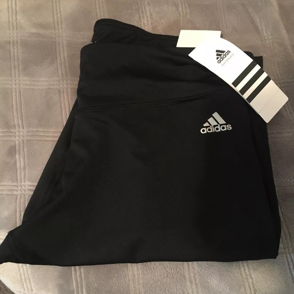NWT Adidas Cropped Leggings - Picture 1 of 4