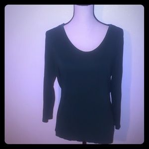 Dkny dark green top size L
