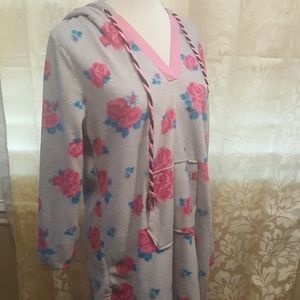 Betsey Johnson Hooded Fleece Sleepwear