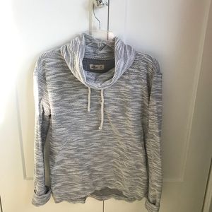 Medium Grey Cowled Hollister Sweater