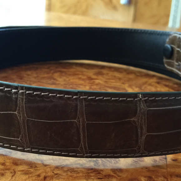 Kleinberg Sherrill Vintage American Alligator Belt main image 5