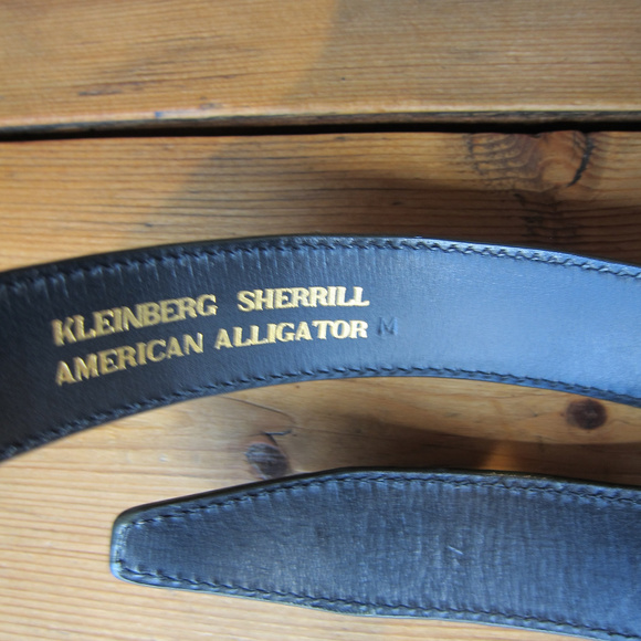 Kleinberg Sherrill Vintage American Alligator Belt main image 6
