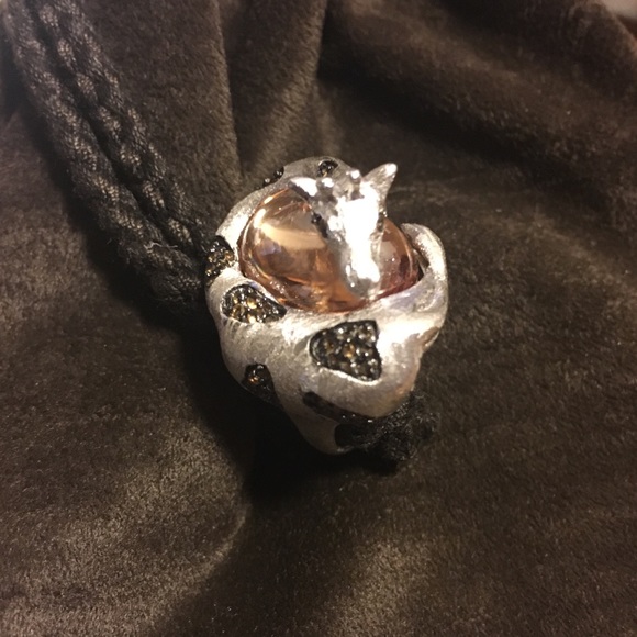 Giraffe Sliver ring - Picture 2 of 4