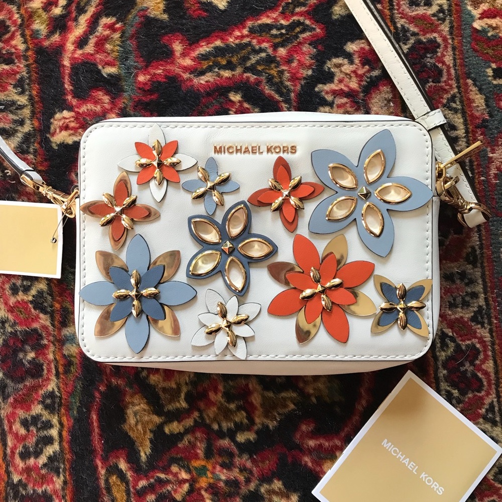 Michael Kors Flowers floral pouches bag