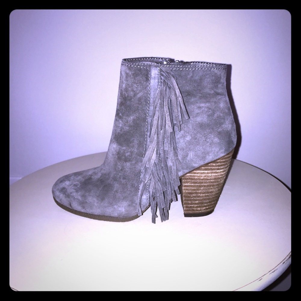 Grey booties