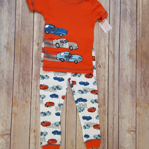 Just One You by Carter/'s Toddler Boy Cars Sleeper No Slip Feet Size 2T NWT