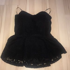 Girls strapless top
