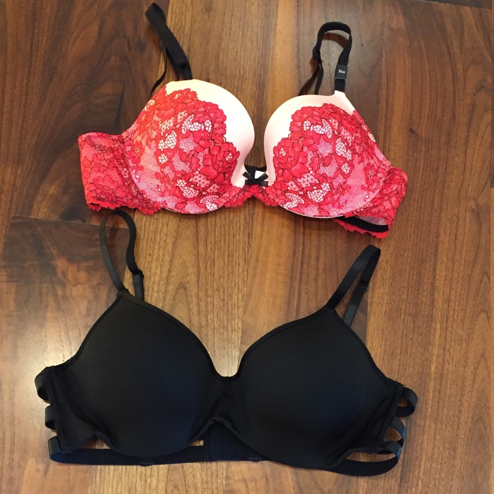 Bundle of 2 bras Victoria’s Secret and Tarte Noir