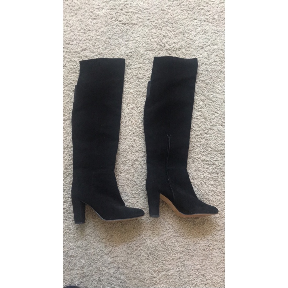 Halogen over-the-knee boots