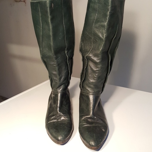 Vtg Mid Calf Boots - Picture 2 of 8