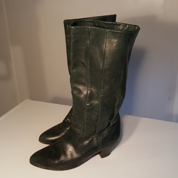 Vtg Mid Calf Boots - Picture 3 of 8