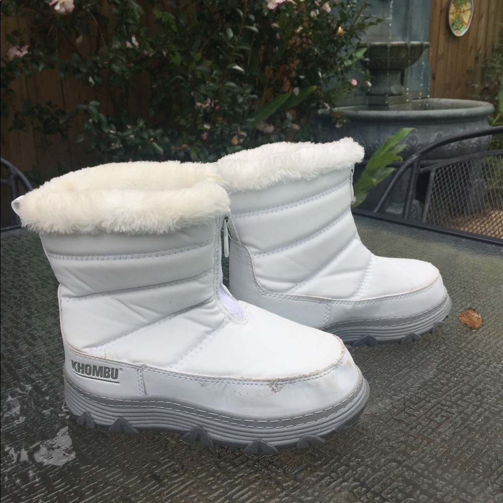 Snow boots- worn once in New York in the snow;)
