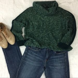 The Limited Chunky Green Sweater