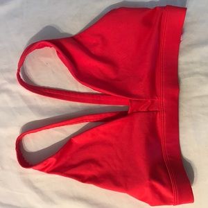 Victoria Secret red sports bra. Size Small
