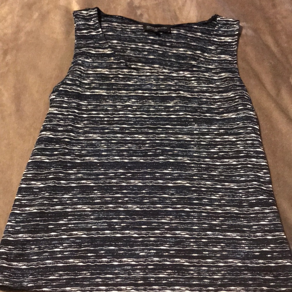 Blue coloured tank top