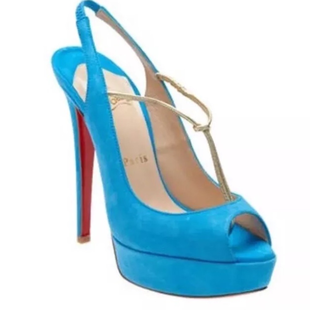 *SOLD* Authentic Blue Alta Spritney 140 Heels 38