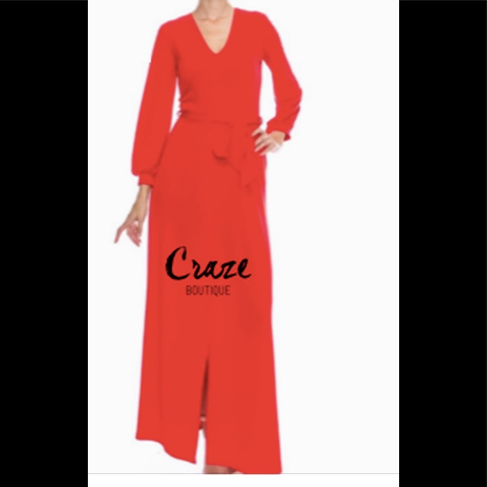 Super Sexy Maxi Dress with shorts - Red