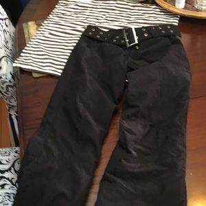 Marker Ski Pants fit like a size 6 very warm!