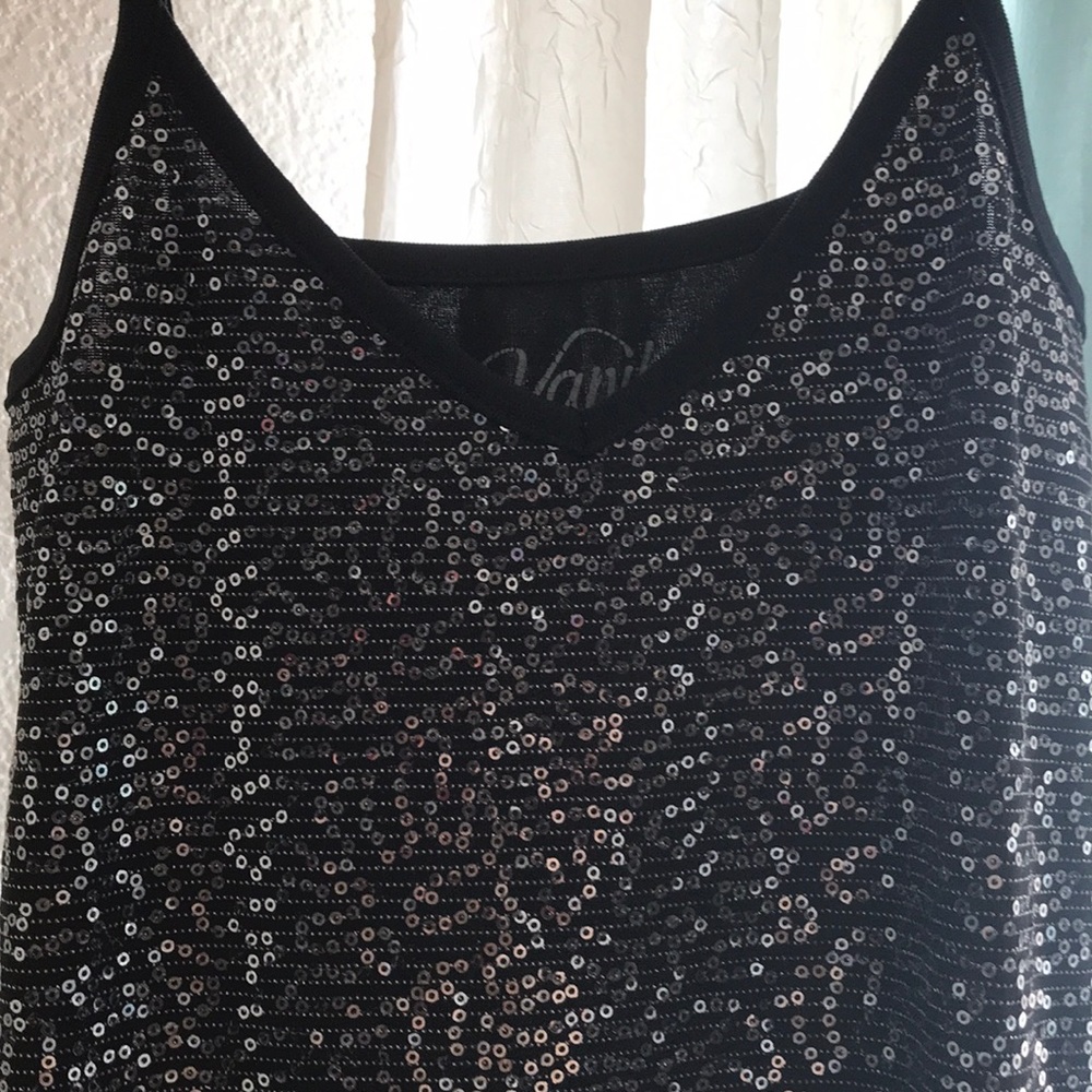 Vanity spaghetti strap