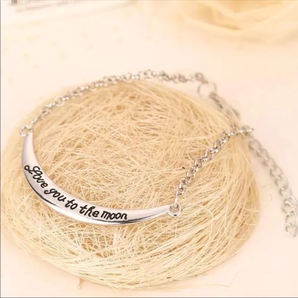 ✂️Love You to the Moon Bracelet (B22) - Picture 3 of 4