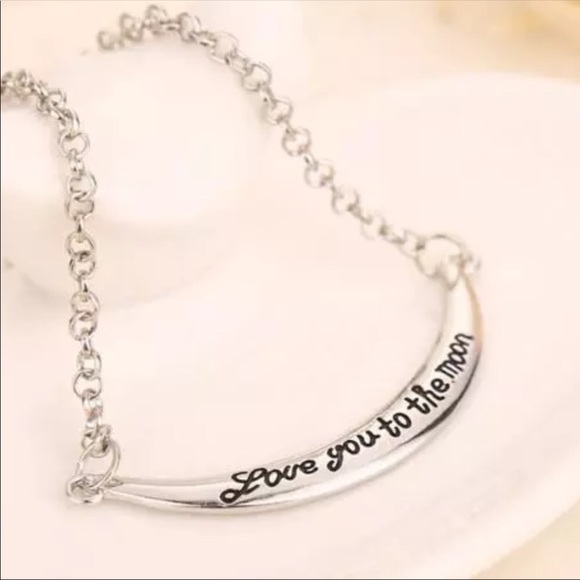 ✂️Love You to the Moon Bracelet (B22) - Picture 2 of 4