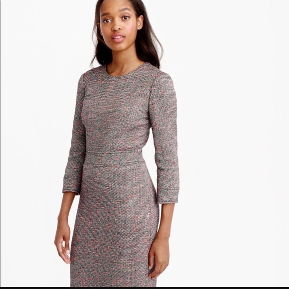 j crew long sleeve dress