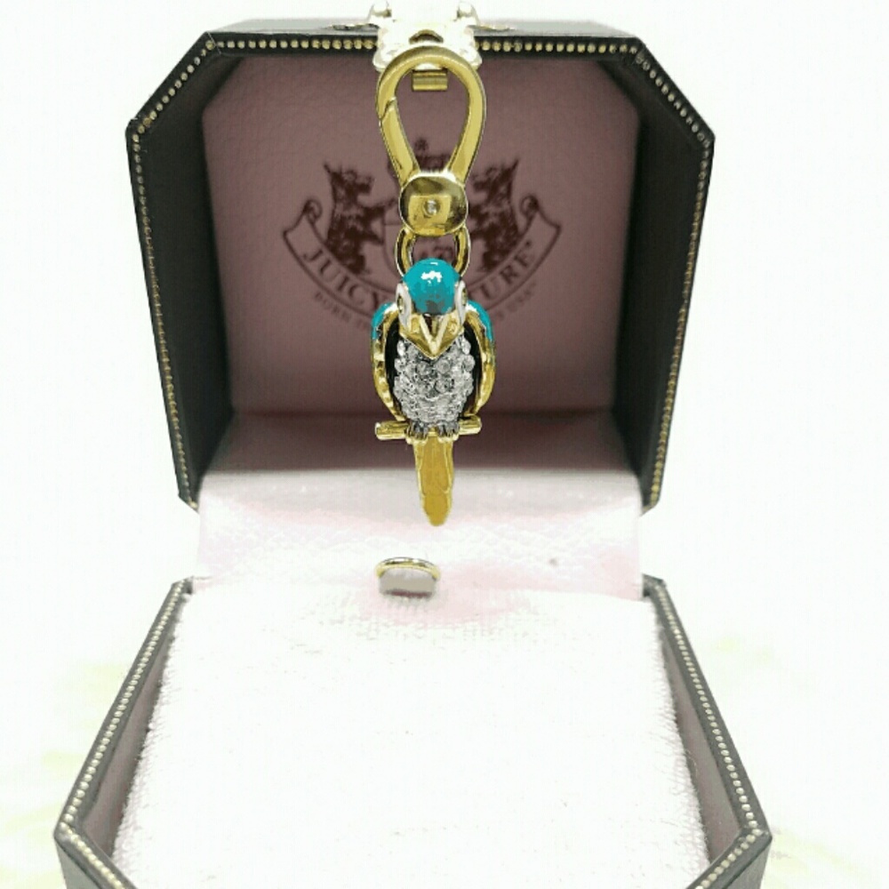 VHTF Juicy Couture Blue Parrot Charm YJRUOC35