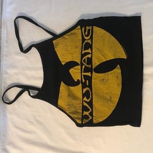 Wu-Tang crop top. Size Small