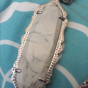 Kendra Scott Frances Necklace in White Howlite