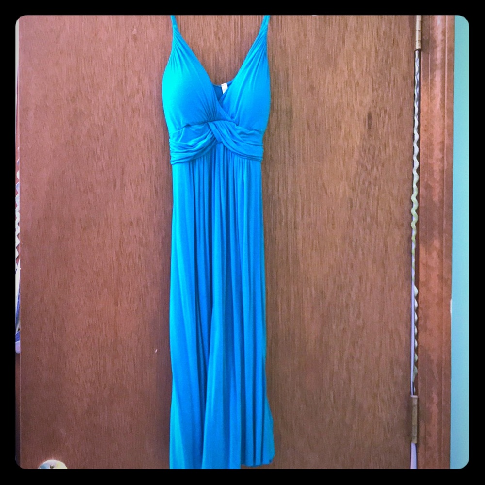 Blue dress