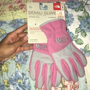 North face Denali gloves! Girls size small